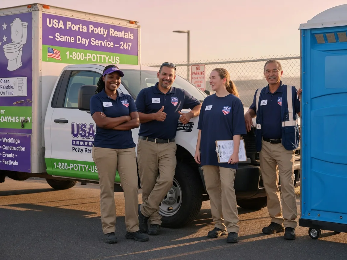 Porta Potty Rental company in Castleton, IL